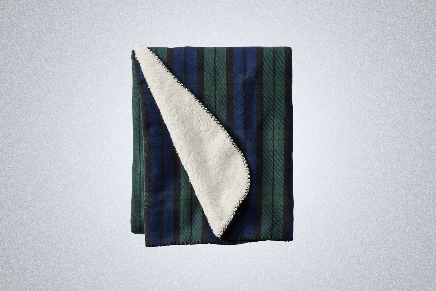 L.L.Bean Flannel Sherpa Throw