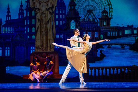 Jeraldine Mendoza and Dylan Gutierrez in "The Nutcracker"