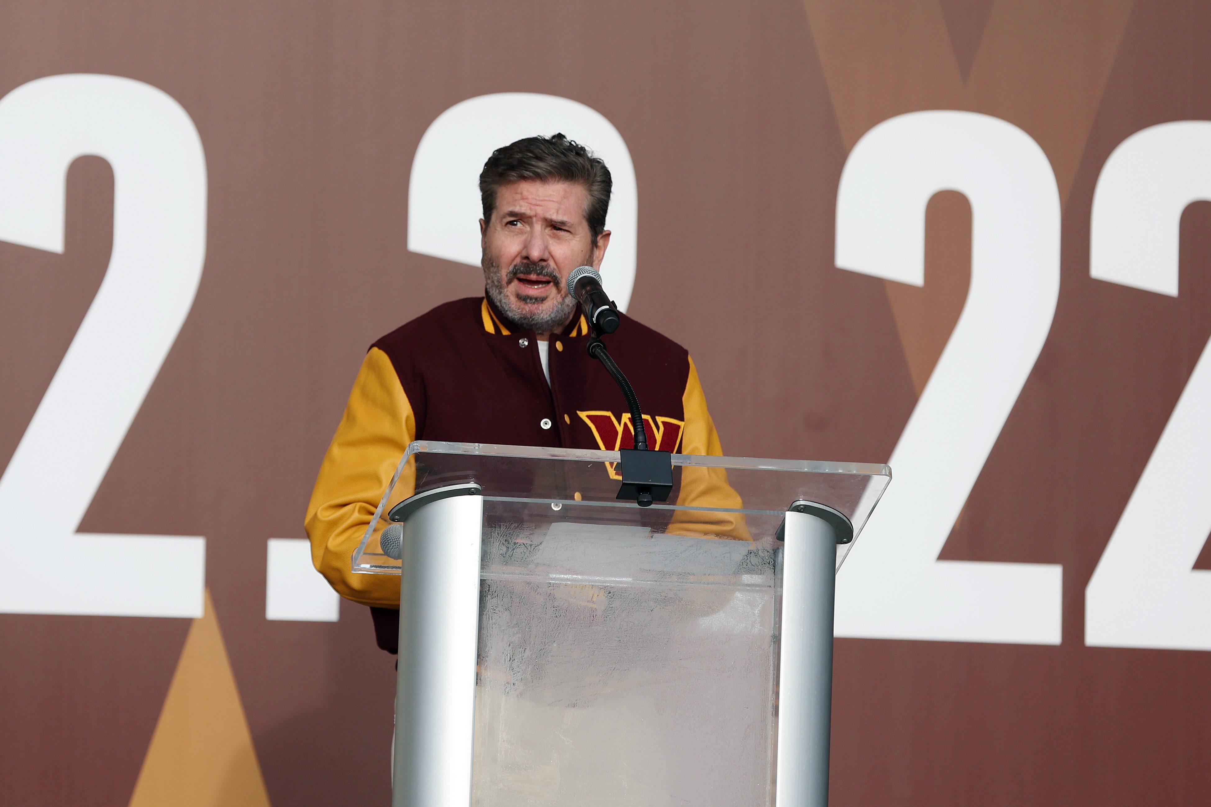 Commanders co-owner Dan Snyder at FedEx Field. The House Oversight Committee just released the findings of its investigation into Snyder and the Commanders.