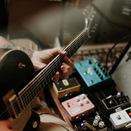 Guitar and pedals