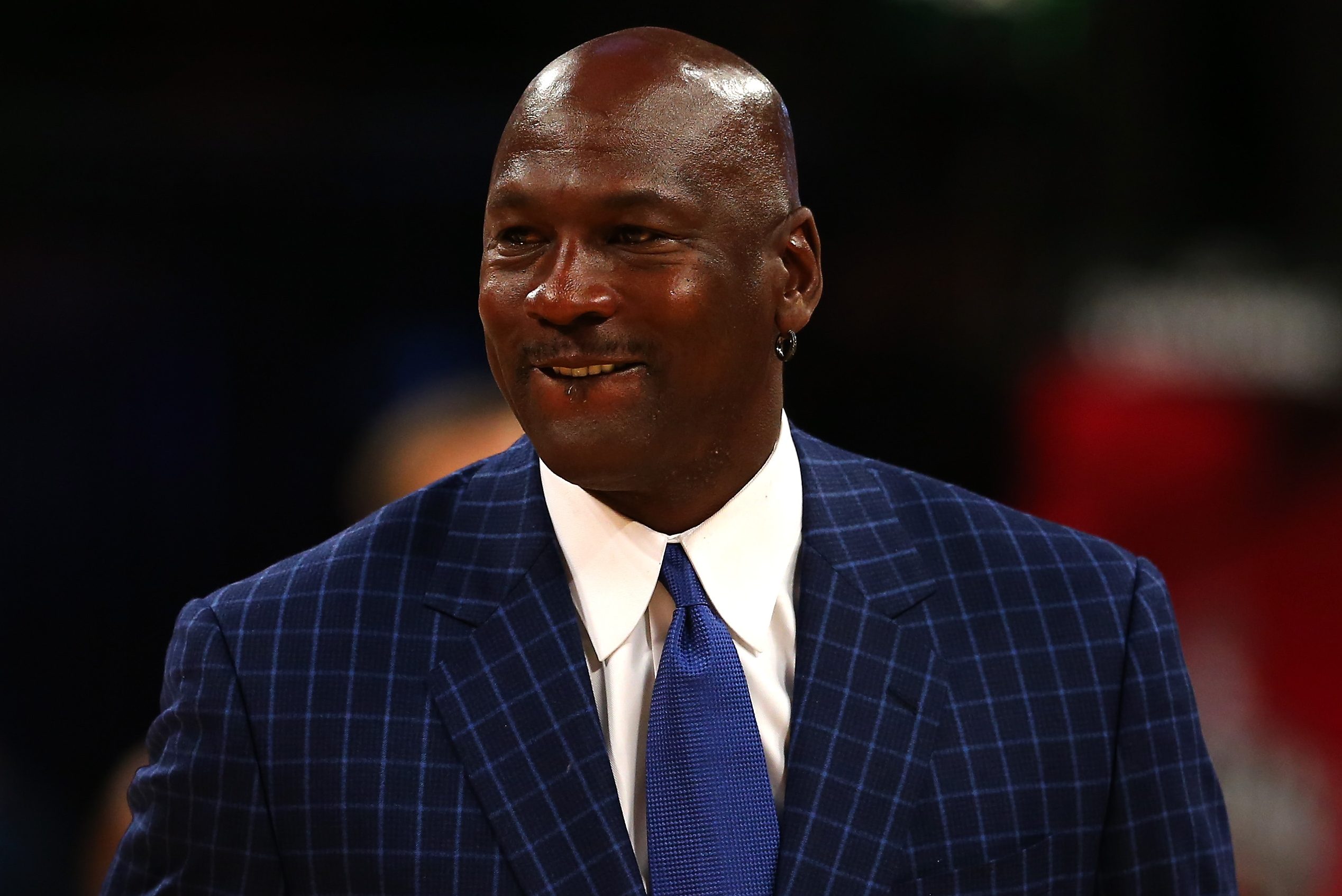 Michael Jordan at the NBA All-Star Game in 2016. The NBA recently renamed the MVP award for Jordan.