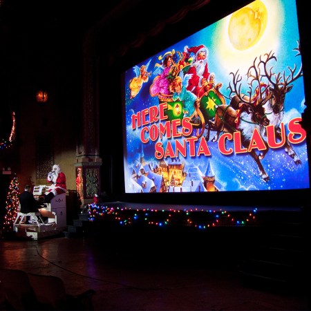 The Christmas Sing-Along and Double Feature at the Music Box Theatre in Chicago