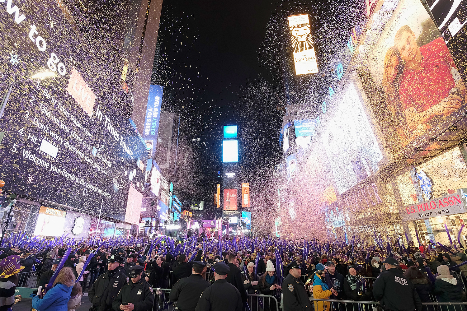 New Year's Eve in Times Square