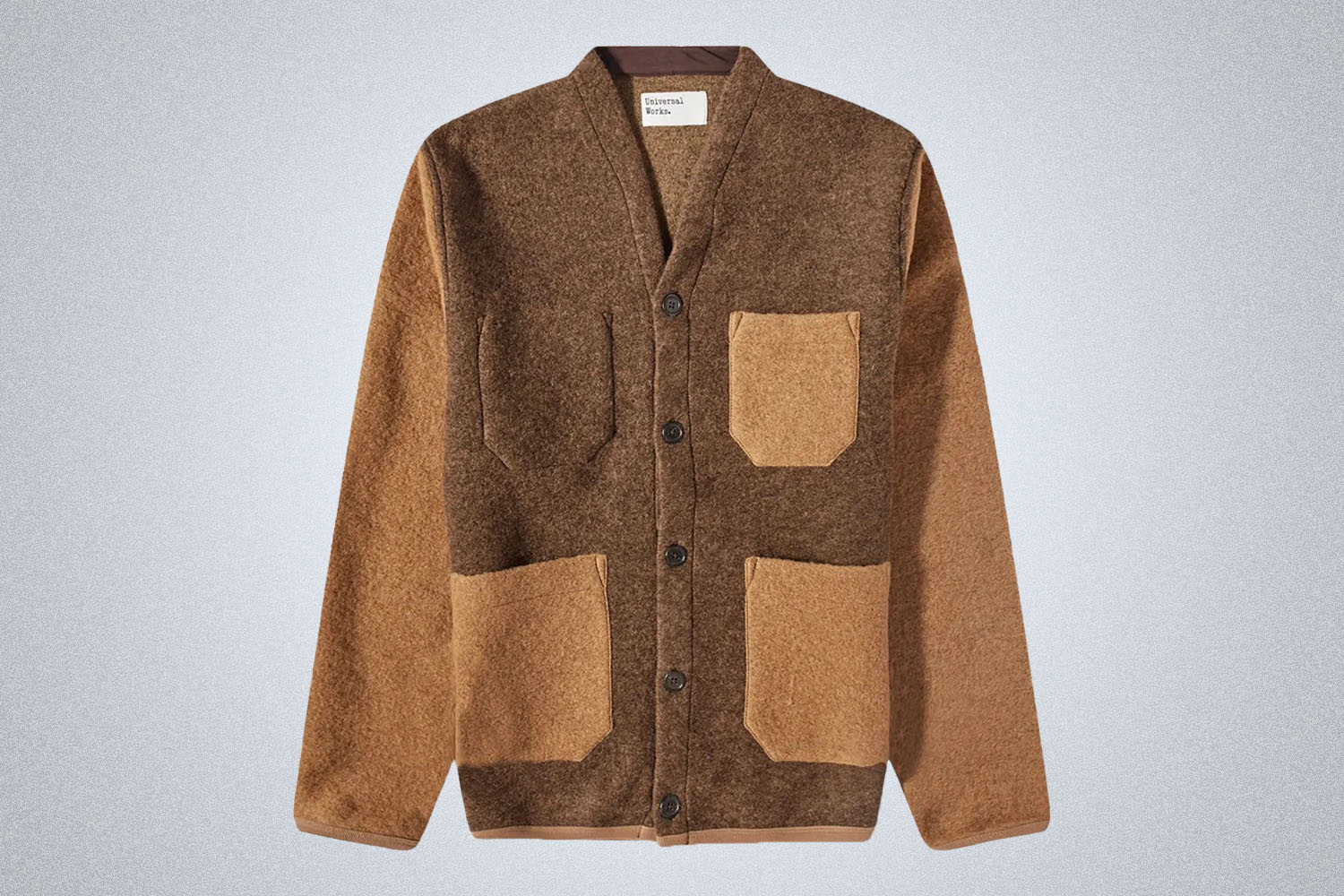 Universal Works Wool Fleece Cardigan