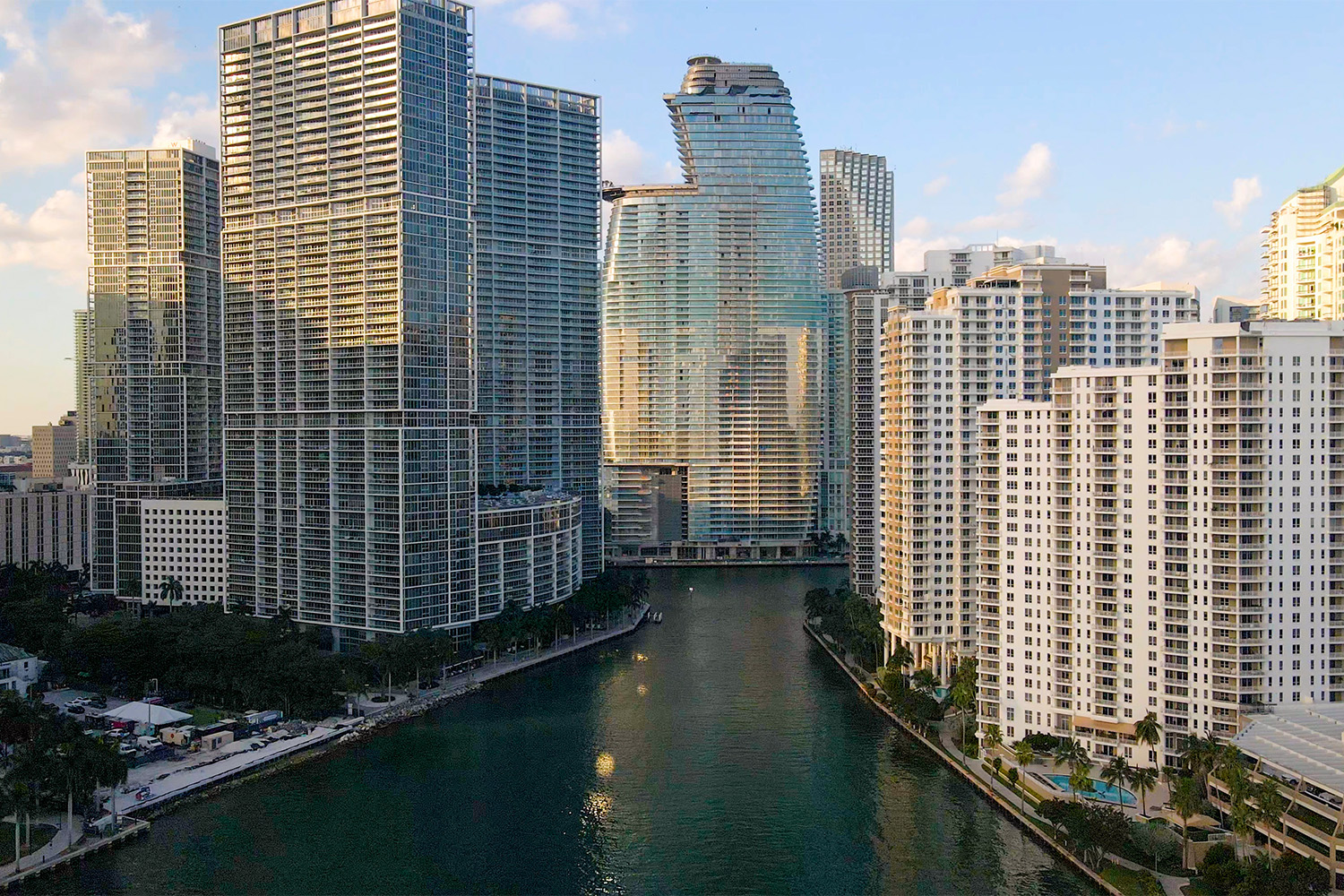 The Unique penthouse at the top of the Aston Martin Residences in Miami