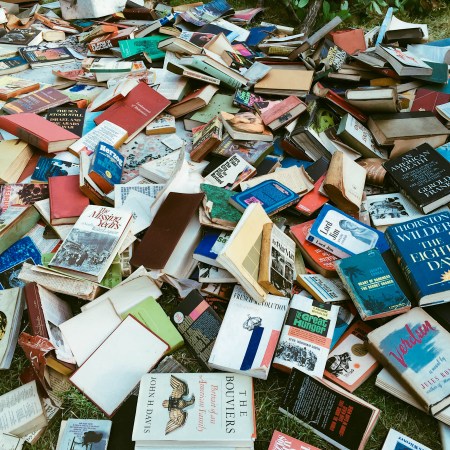 A pile of abandoned books. Today we take a look at the growing movement of people who don't read.