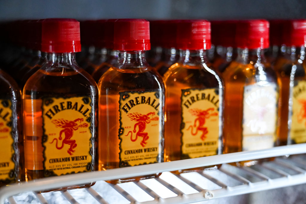 Fireball bottles