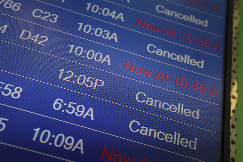 Cancelled flights