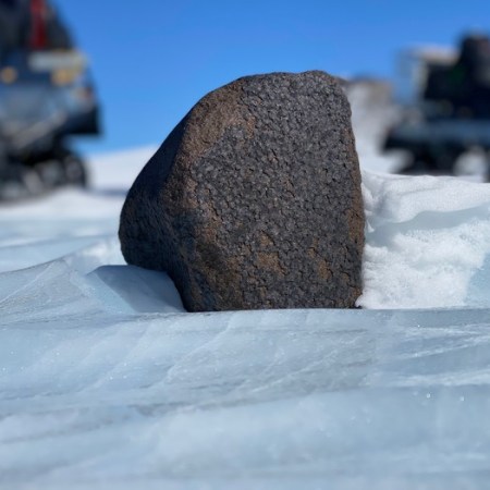 Meteorite in Antarctica