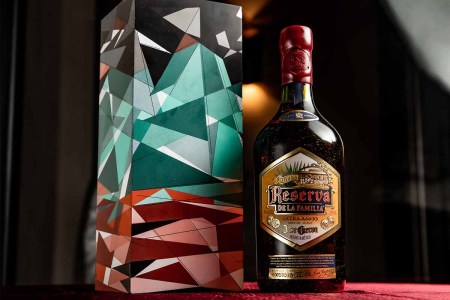 The box and bottle for Jose Cuervo Reserva de la Familia Extra Añejo