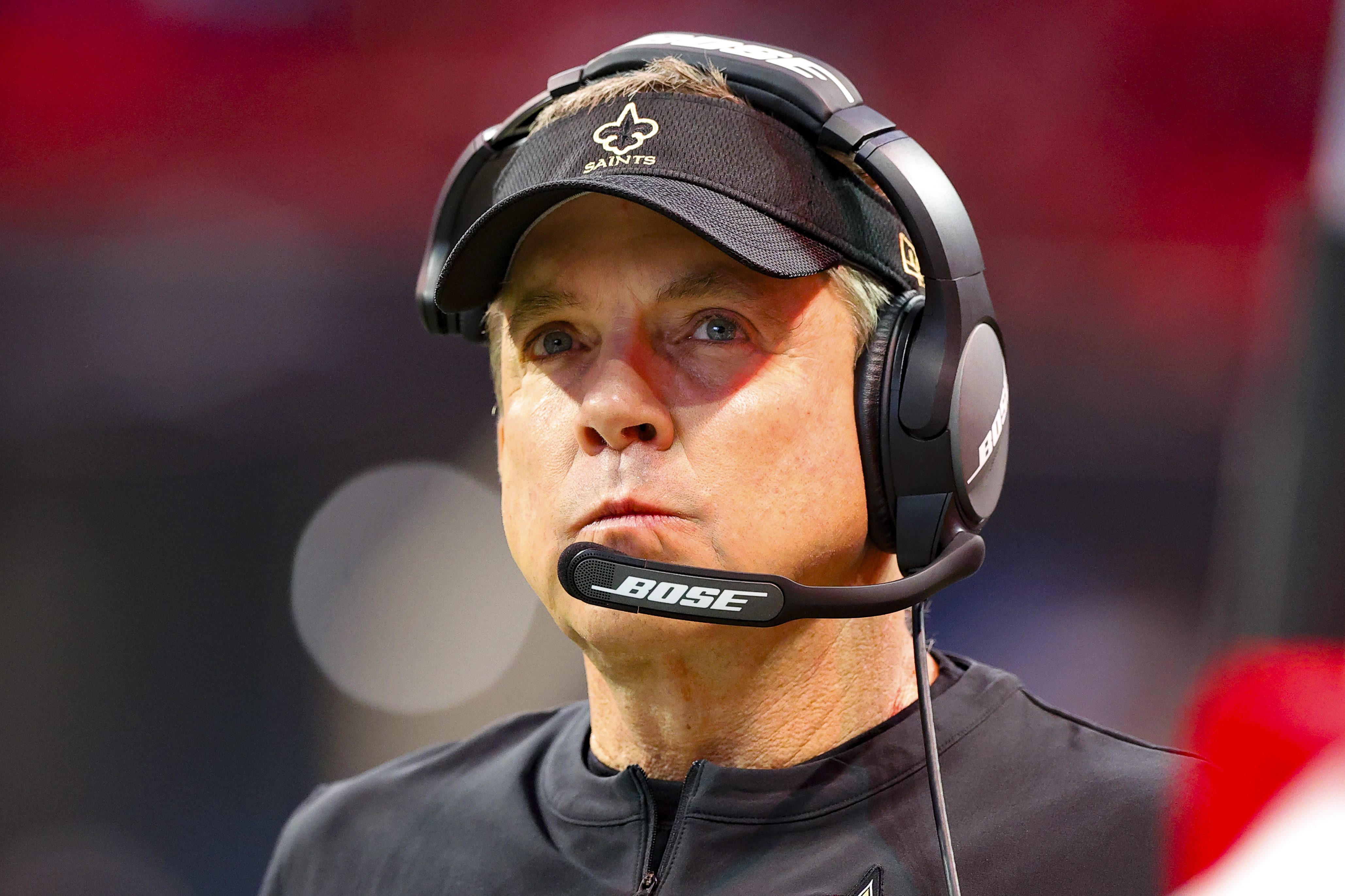 NFL head coach Sean Payton prior to a 2022 game.