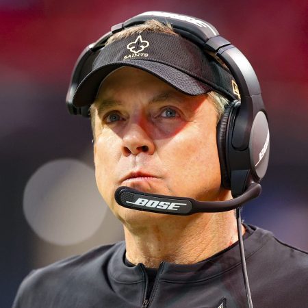 NFL head coach Sean Payton prior to a 2022 game.