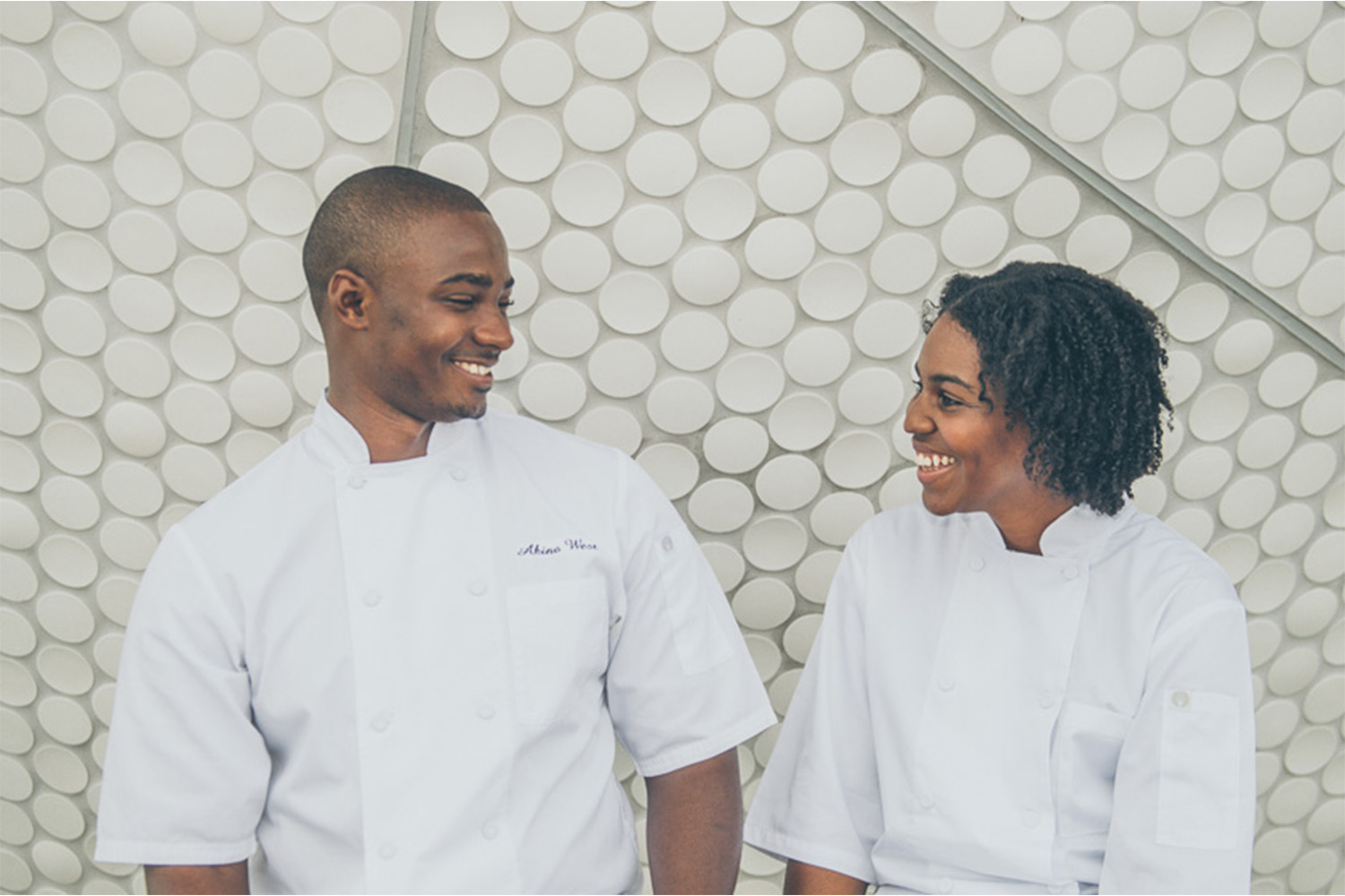 Chef Akino West and Jamila West