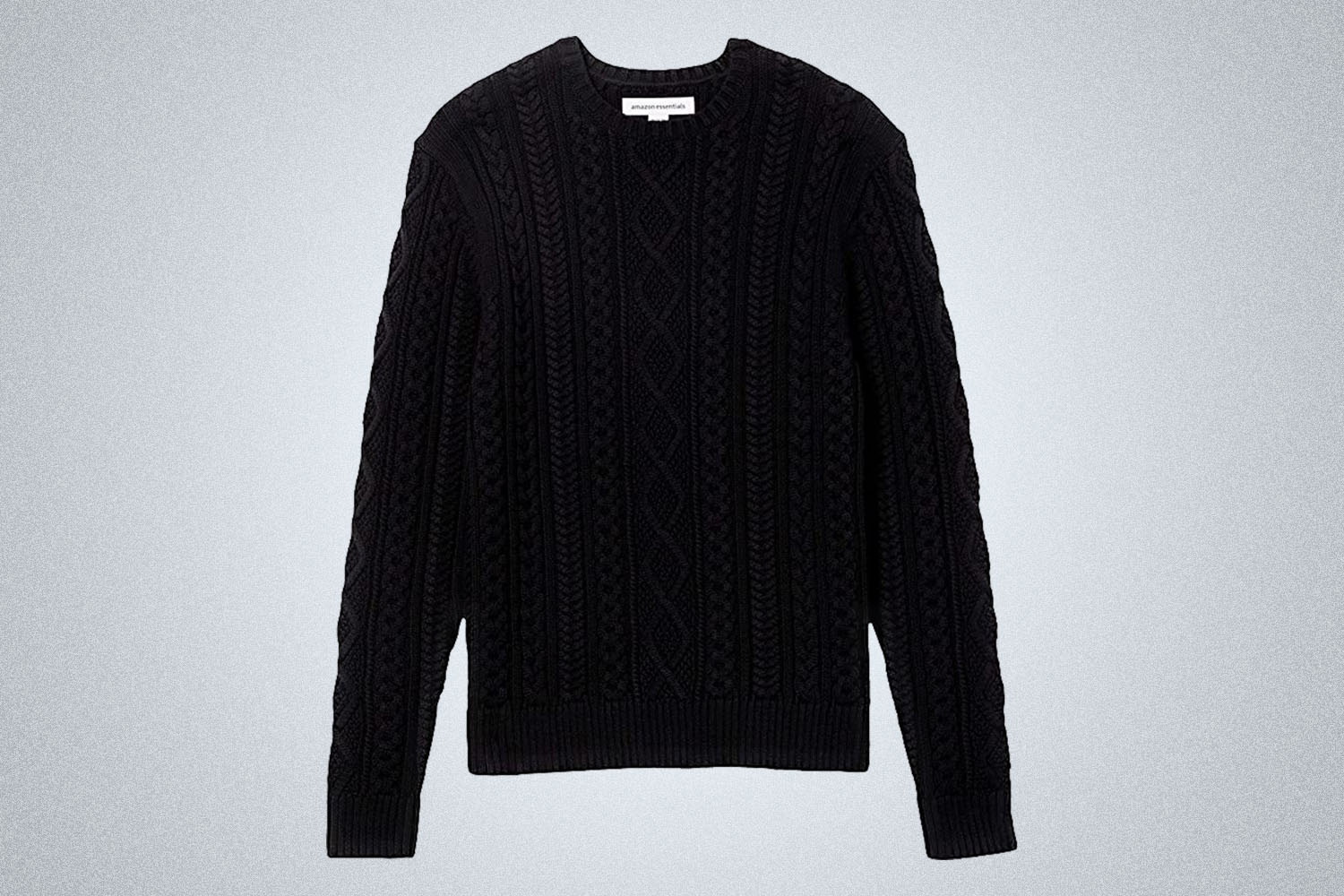 Amazon Essentials Cotton Fisherman Cable Crewneck Sweater