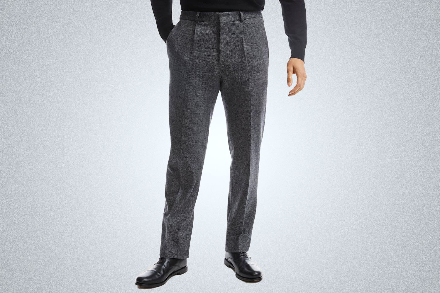 Brooks Brothers Knit Herringbone Suit Trousers￼