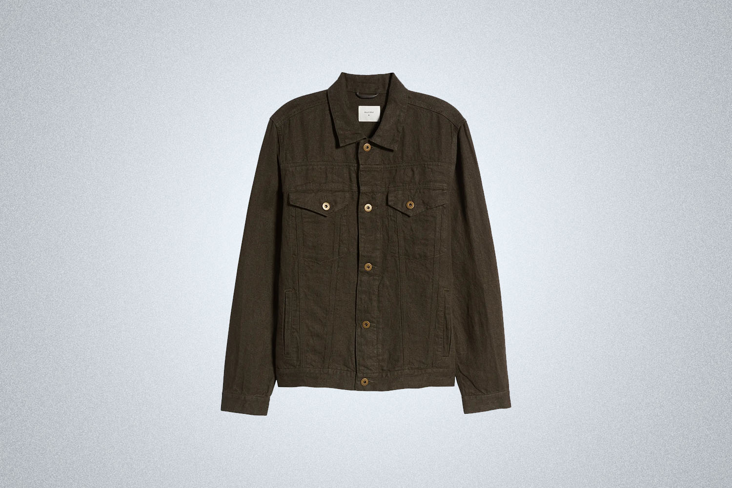 Billy Reid Linen Trucker Jacket