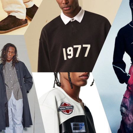 a collage of photos from Black-owned clothing brands