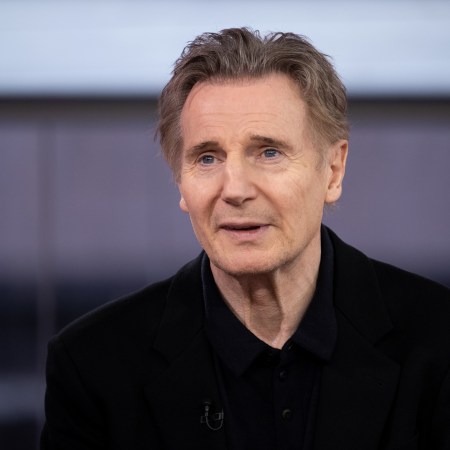 Liam Neeson appears on The TODAY Show on February 15, 2023.