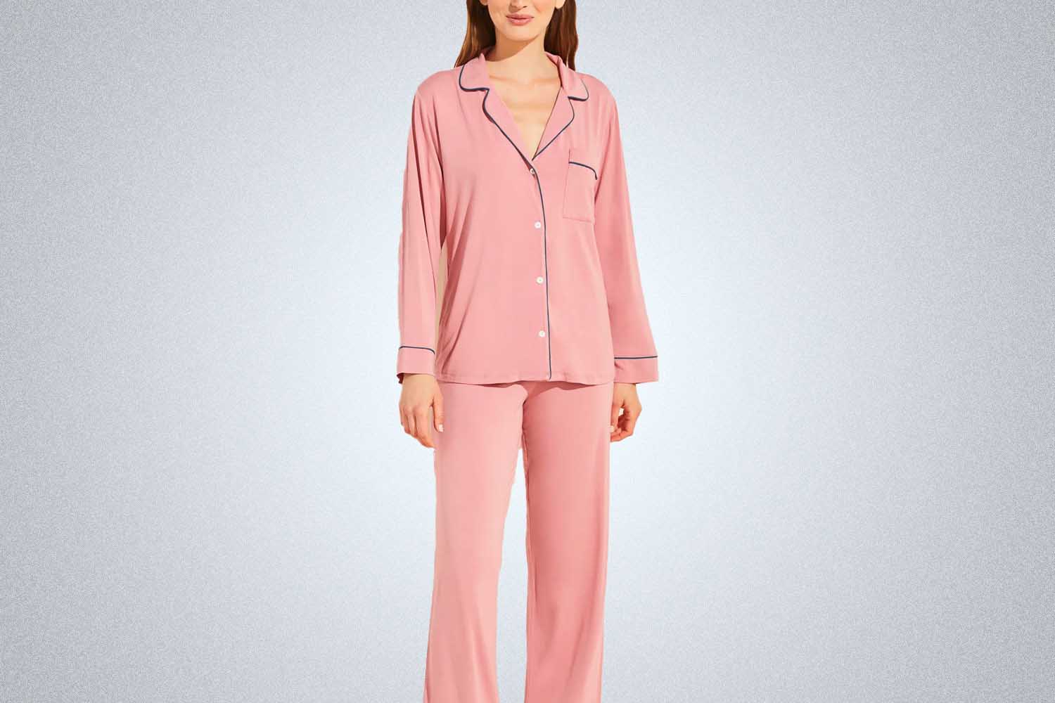 Eberjey Gisele Long PJ Set