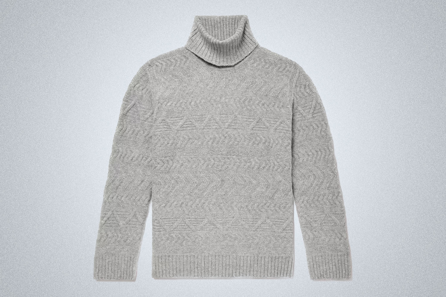 NN07 Bert Cable-Knit Rollneck Sweater