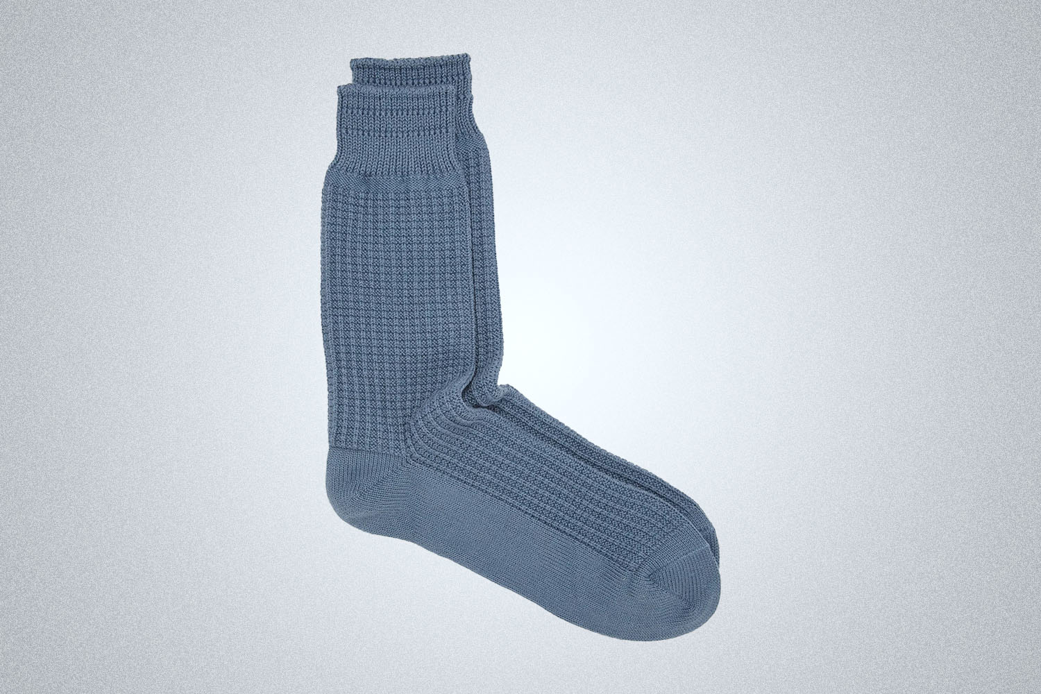 RoToTo Cotton Waffle Crew Socks