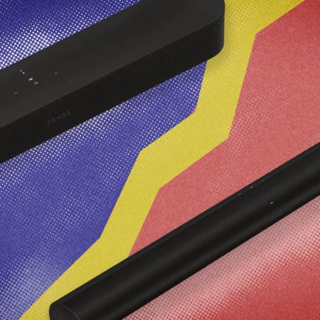 The Sonos Arc and the Sonos Beam soundbars in a head to head battle.