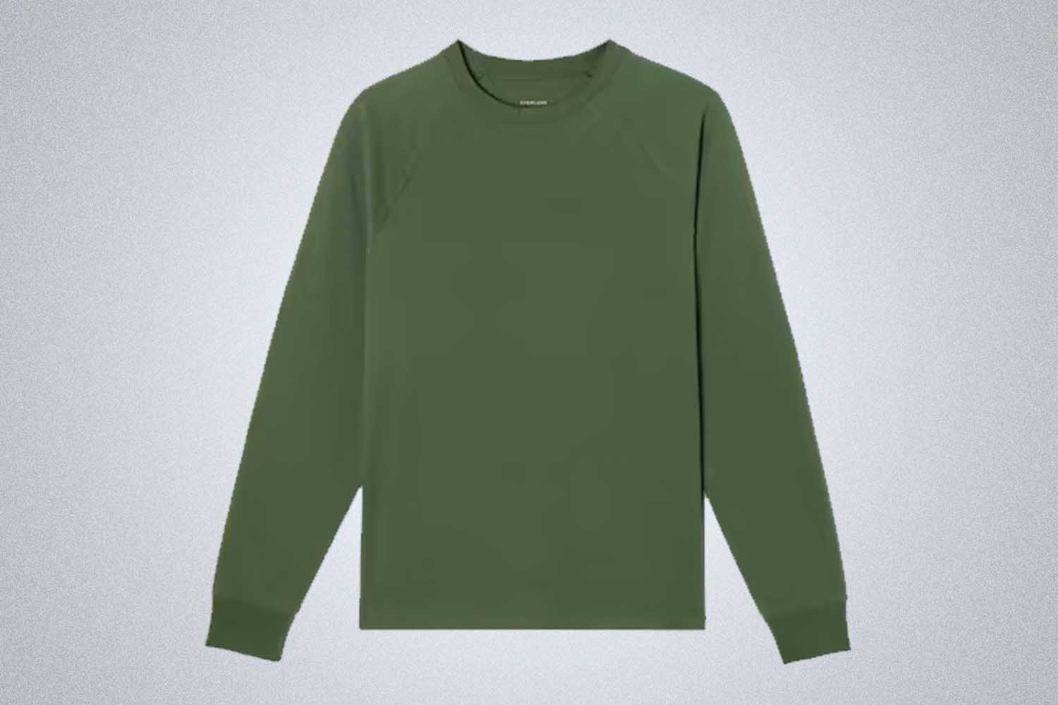 Everlane Premium-Weight Long-Sleeve Crew