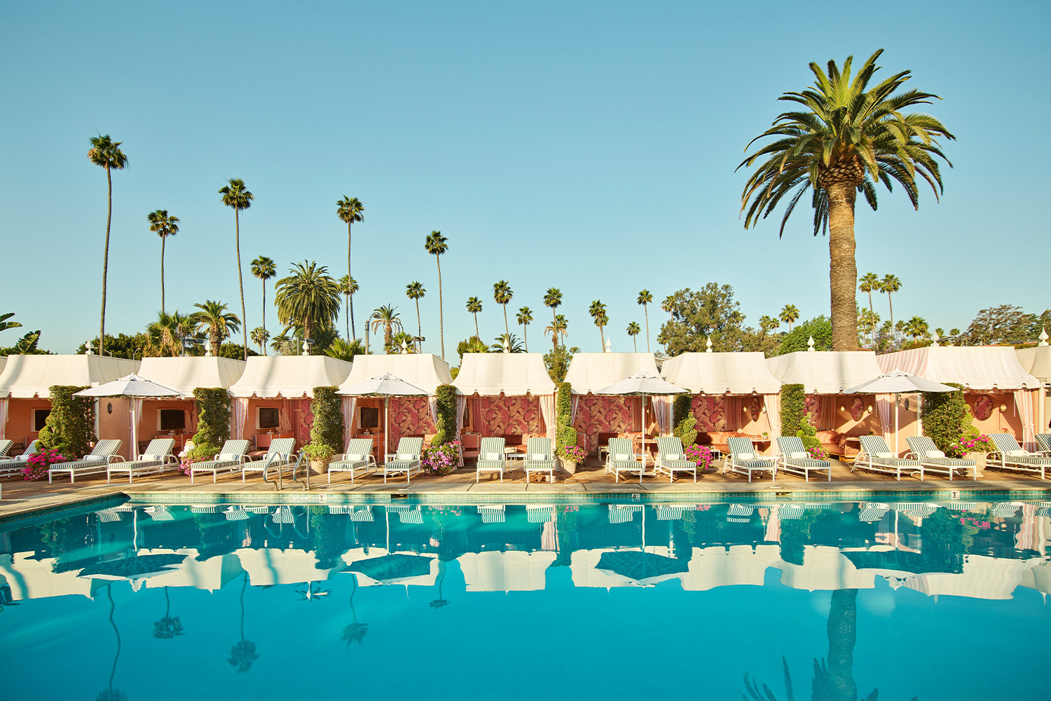 Pool at the Beverly Hills Hotel