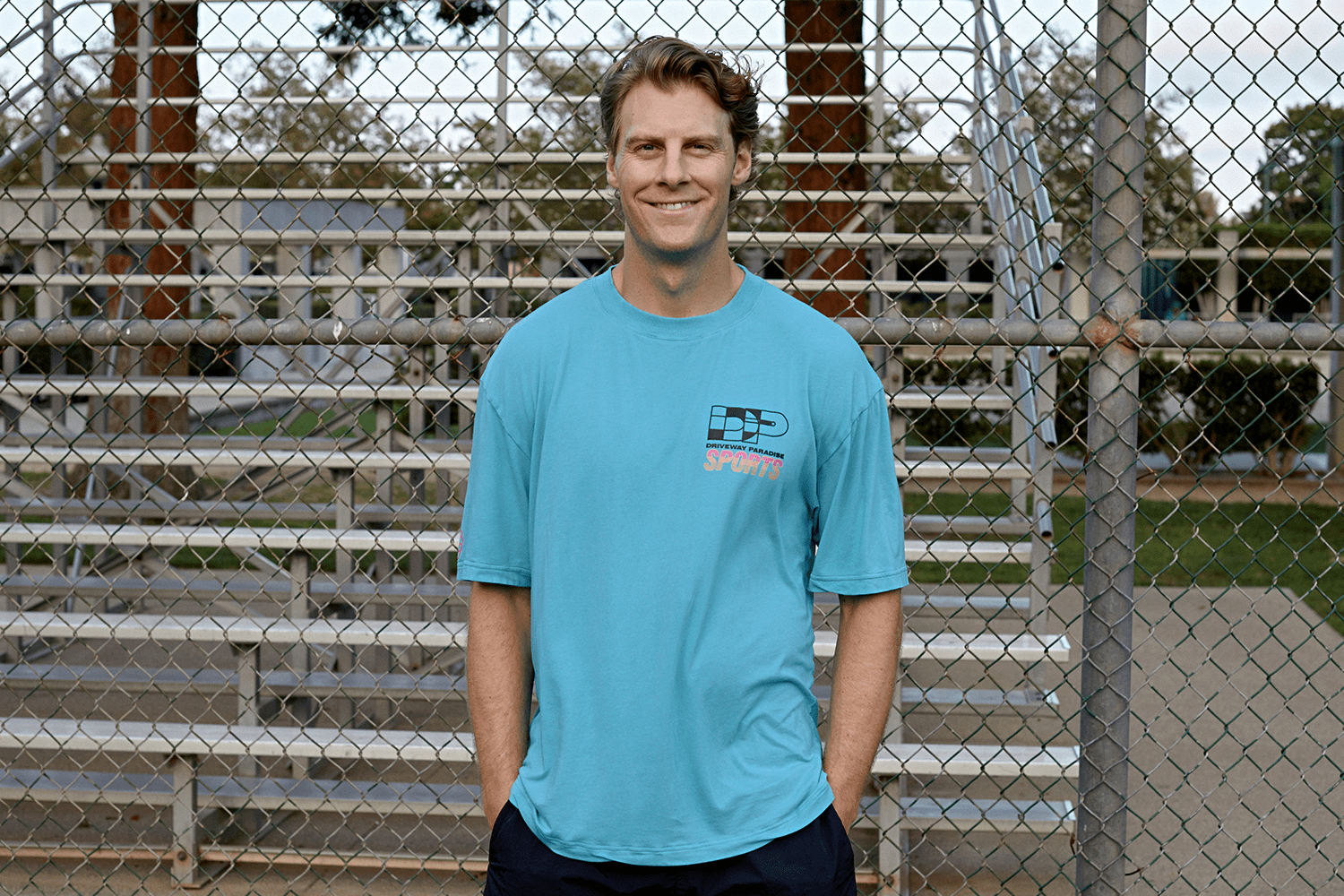 Matthew Carpenter, founder of sportswear brand Driveway Paradise