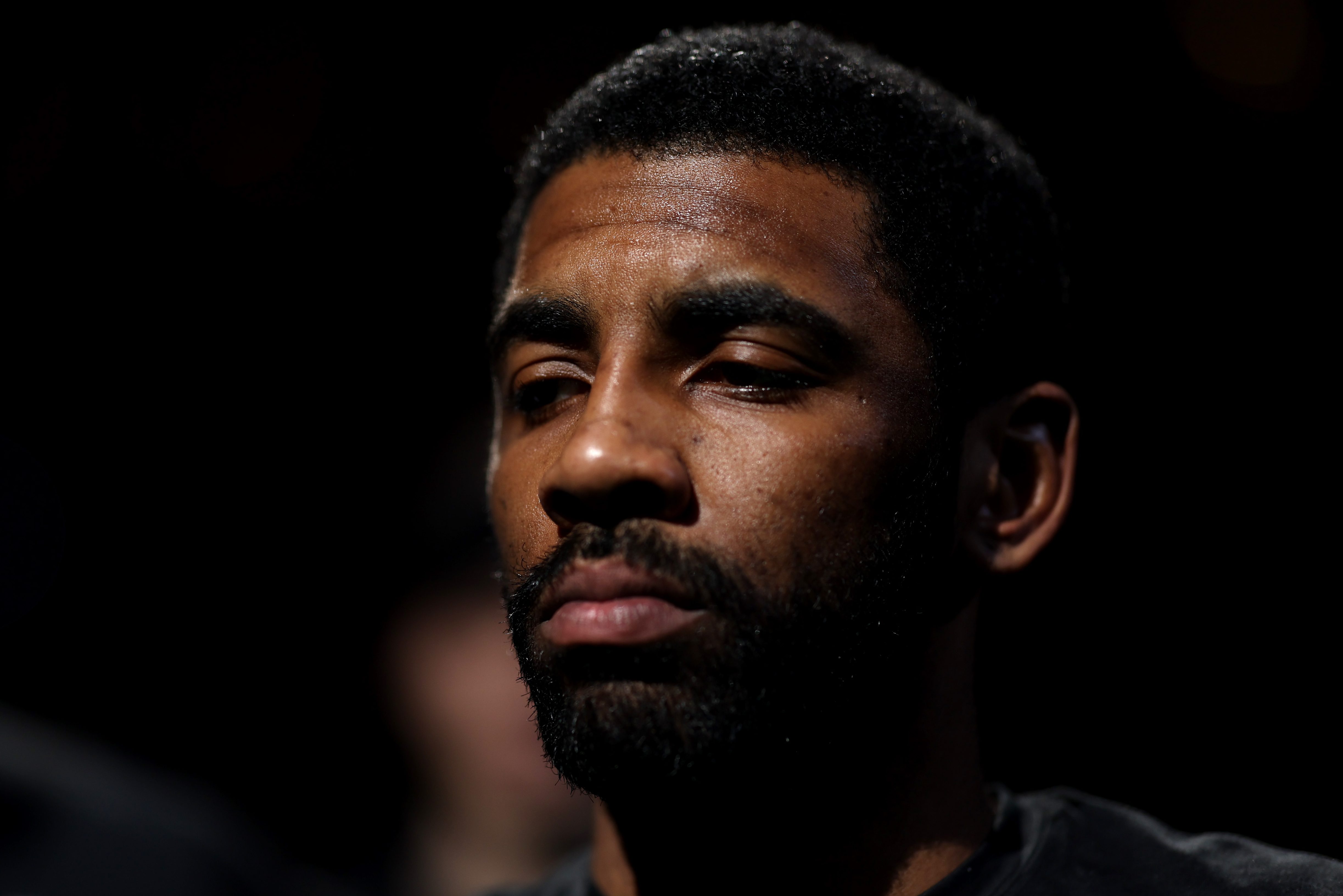 Kyrie Irving is booed against the Boston Celtics at TD Garden.