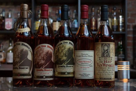 Pappy Van Winkle bottles