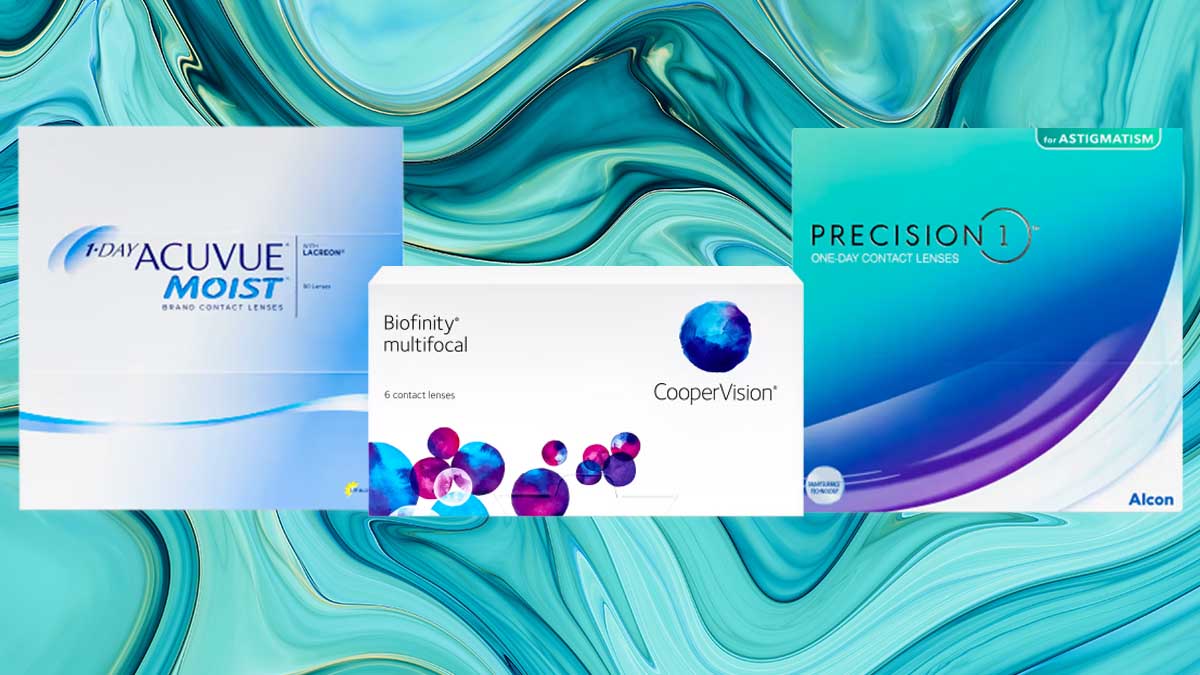 3 boxes of contacts from 1800 contacts, on of the Best Places to Buy Contact Lenses Online