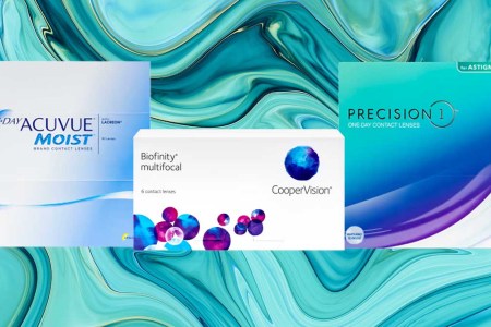 3 boxes of contacts from 1800 contacts, on of the Best Places to Buy Contact Lenses Online