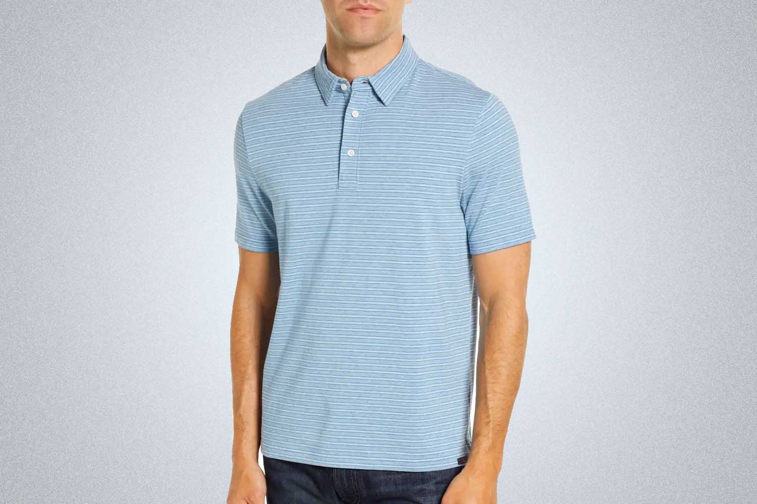 Faherty Movement Polo Shirt