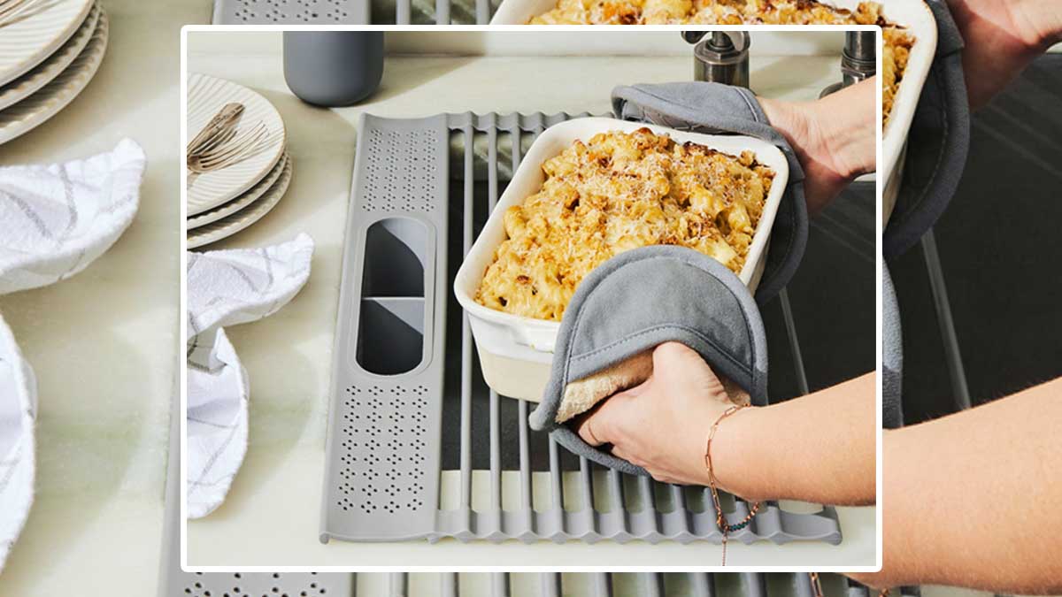 Food52's Over-the-Sink Dish Drying Rack