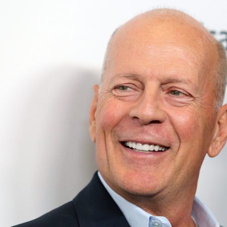 Bruce Willis attends the "Motherless Brooklyn" premiere during the 57th New York Film Festival on October 11, 2019.