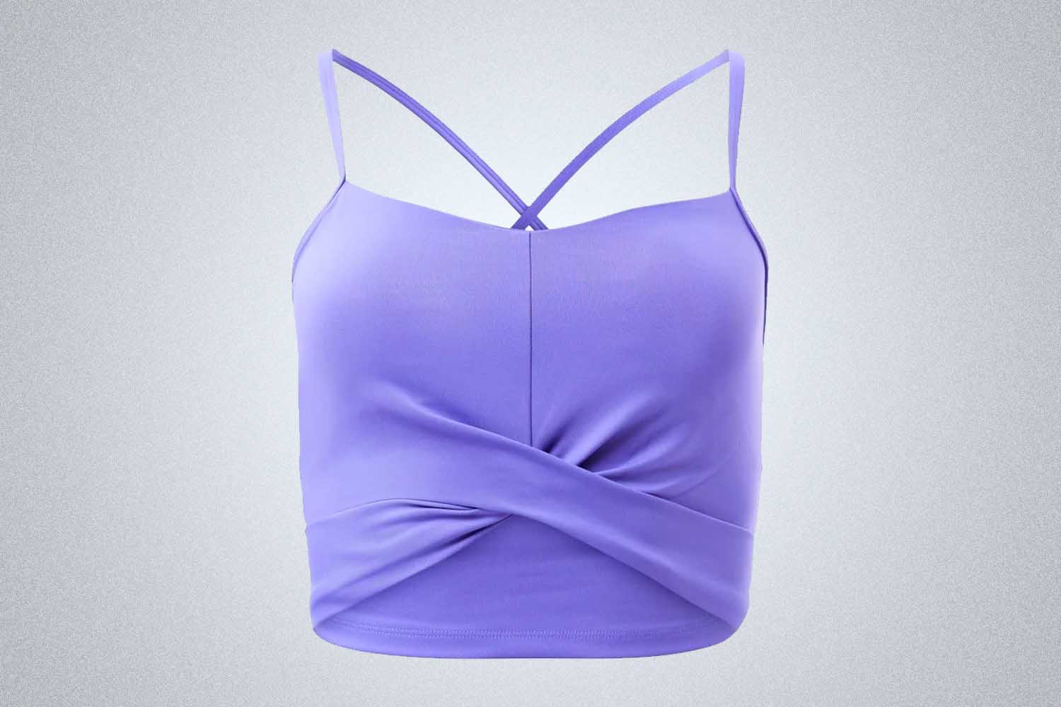 Girlfriend Collective Wild Iris Matisse Twist Bra