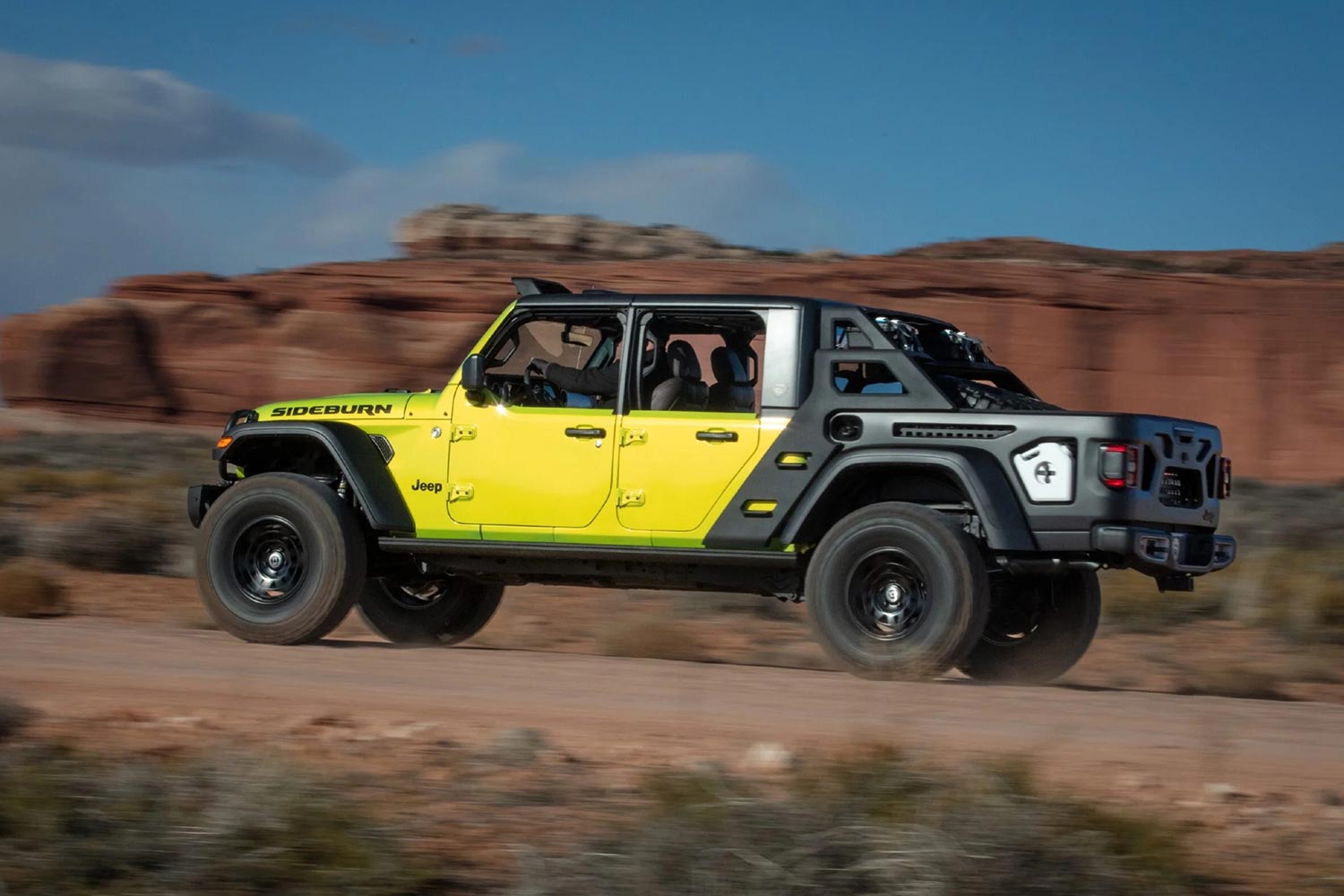 Jeep Gladiator Rubicon Sideburn Concept