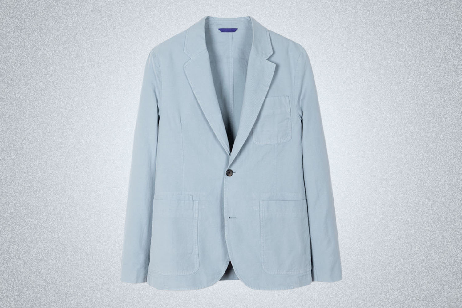 Paul Smith Cotton-Linen Patch-Pocket Blazer