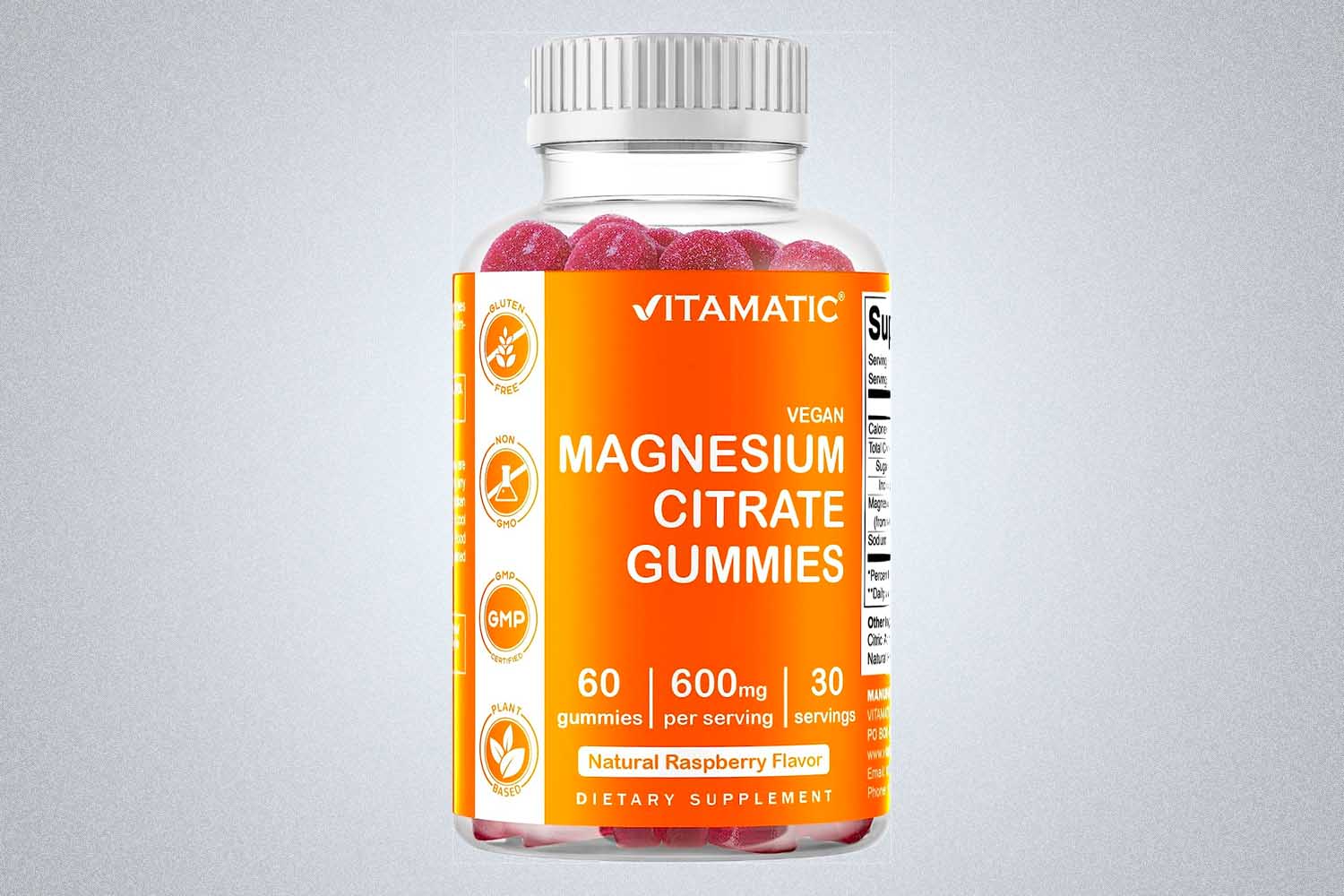 Vitamatic Magnesium Citrate Gummies