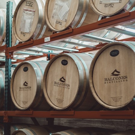 Balcones Distilling Barrels