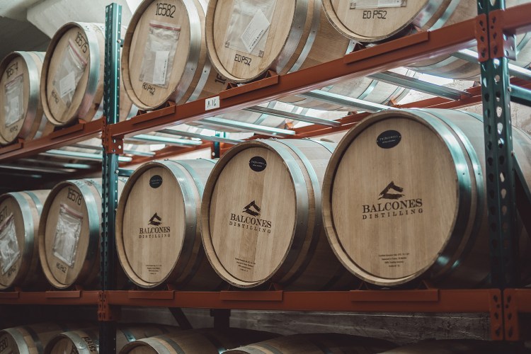 Balcones Distilling Barrels