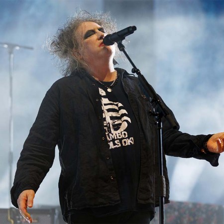 Robert Smith of The Cure performs at OVO Arena Wembley on December 12, 2022 in London, England.