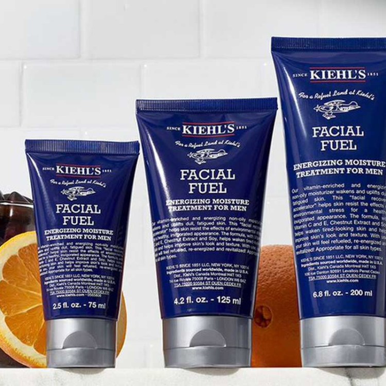 Kiehl's Facial Fuel, three sizes