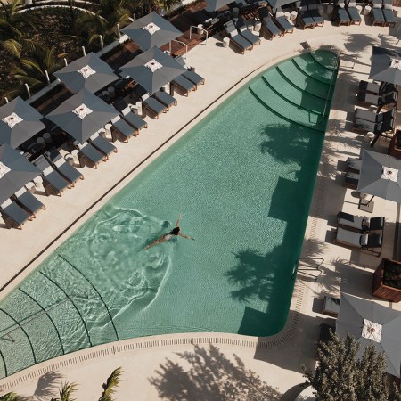 The pool at the Four Seasons Fort Lauderdale, which is celebrating its one-year anniversary