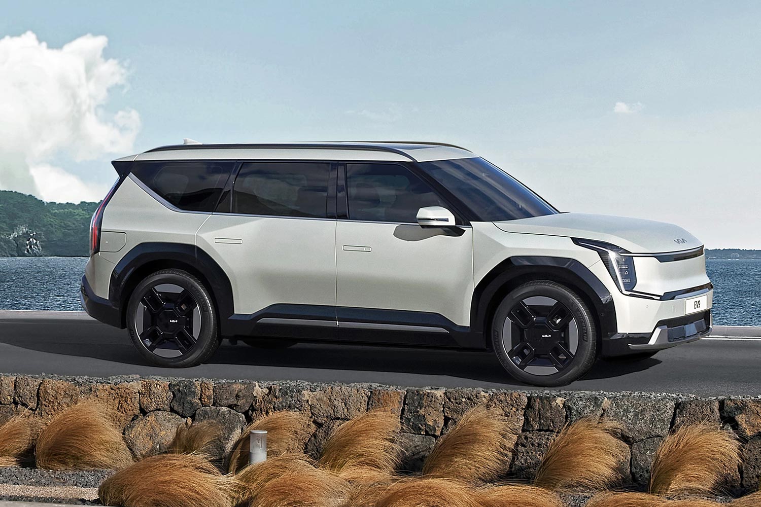 The new Kia EV9 electric SUV