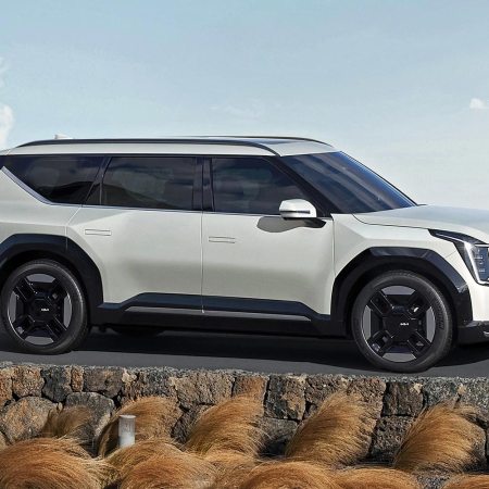 The new Kia EV9 electric SUV