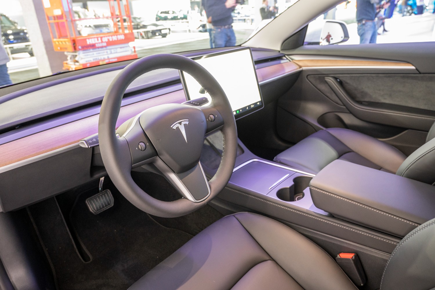 Tesla Model 3 interior