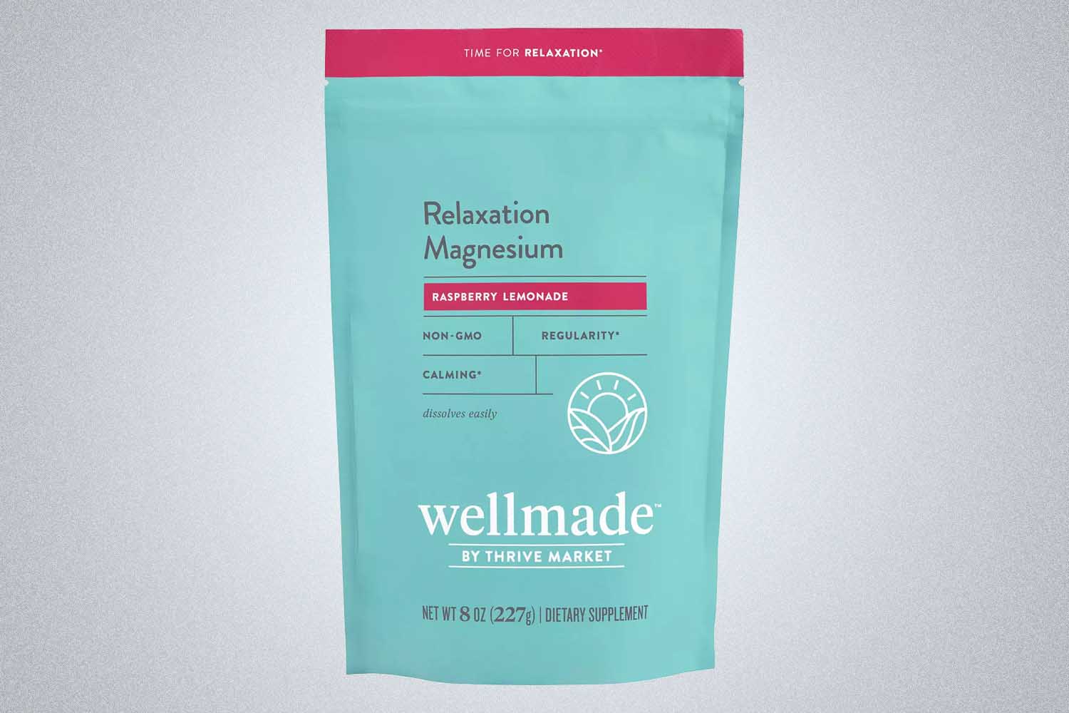 Wellmade Relaxation Magnesium Raspberry Lemon